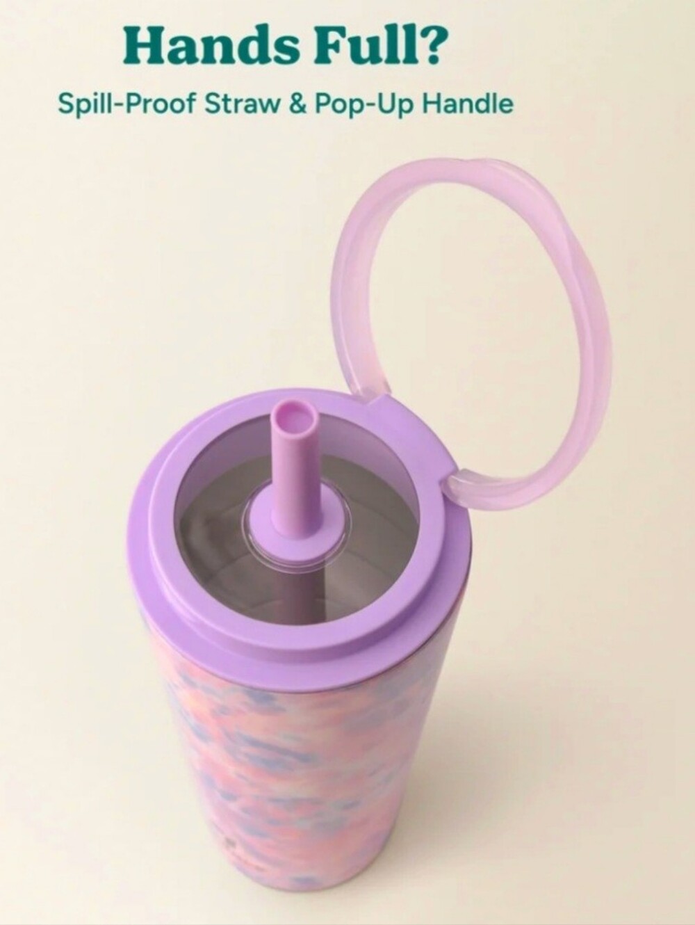 Reduce Halo Tie-Dye Insulated Straw Tumbler - Picture 3 of 5